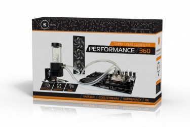 EK Water Blocks EK-KIT P360 Enfriamiento Liquido para CPU, 3x 120mm, 1850RPM 