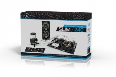 EK Water Blocks EK-KIT S240 Enfriamiento Liquido para CPU, 2x 120mm, 1850RPM 