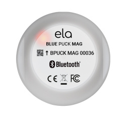 Ela Innovation Sensor Magnético  BLUE PUCK MAG, Inalámbrico, hasta 500 Metros, Blanco 
