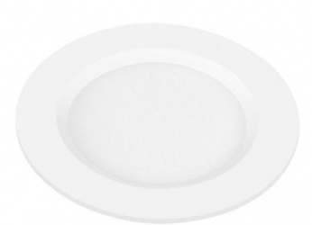 Electromag Lámpara LED para Techo Luna 3 Flat, Interiores, Luz Cálida, 3.5W, 225 Lúmenes, Blanco, para Casa 