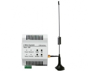 Elikon Intercomunicador de 2 Hilos GSM, Blanco 