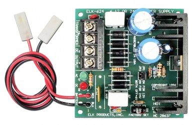 ELK Fuente de Poder para Alarma ELK-P624, 6VCD/12VCD/24VCD 