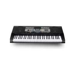 Elton Teclado Digital MK-809, 61 Teclas, 200 Tonos, USB, Negro 