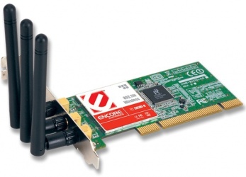 Encore Tarjeta de Red PCI ENLWI-N, Inalámbrico, WLAN, 300 Mbit/s 