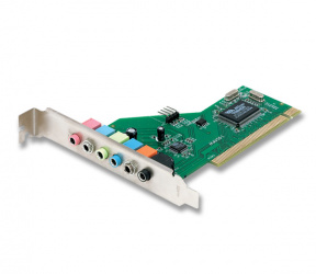 Encore Tarjeta de Sonido ENM232-8VIA, 7.1, PCI 