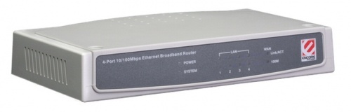 Router Encore Fast Ethernet ENRTR-104, 54 Mbit/s, 4x RJ-45 