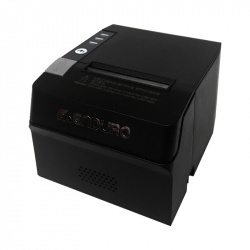 Enduro 753440813 Impresora de Tickets, Térmica Directa, Alámbrico 203 x 203DPI, USB/RJ-45, Negro - con Autocortador 