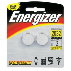 Energizer Pilas de Botón CR2032, 3V, 2 Piezas 
