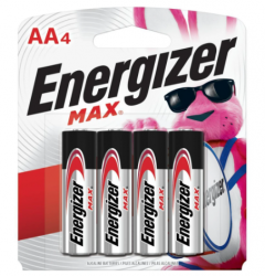 Energizer Pila AA4 Max, 1.5V, 48 Piezas 
