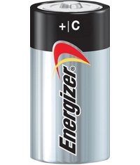 Energizer Pila Desechable C, 1.5V, 2 Piezas 