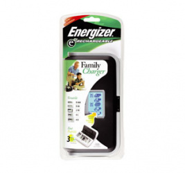 Energizer Cargador Maxi para 4 Pilas AA — incluye 2 Pilas AA Recargables 