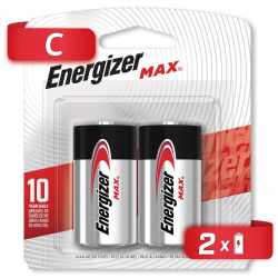 Pila Energizer Max Alcalina Blister C, 1.5V, 24 Piezas 