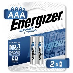 Pila Energizer Litio Blister AAA, 1.5V, 12 Piezas 