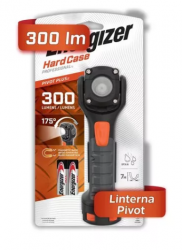 Energizer Linterna LED 3 en 1 HCSW21E, 300 Lúmenes, Negro 