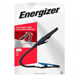 Energizer Lámpara LED de Escritorio LINENEBOOK, 14 Lúmenes, Flexible, con Clip, Gris 