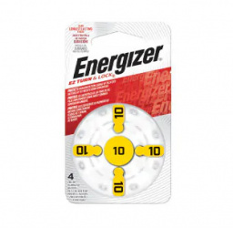 Energizer Pila Auditiva 10, 1.4V, 8 Piezas 