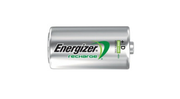 Energizer Pila Recargable Blister D, 1.2V, 12 Piezas 