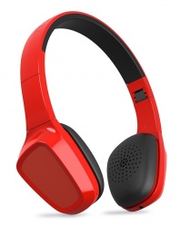 Energy Sistem Audífonos con Micrófono Headphones 1, Bluetooh, Inalámbrico, Rojo 