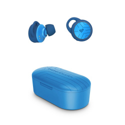 Energy Sistem Audífonos Intrauriculares Deportivos con Micrófono Sport 2, Inalámbrico, Bluetooth, Azul 