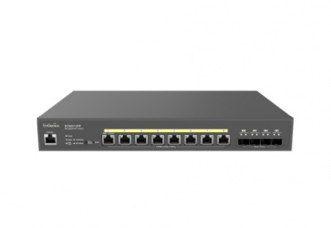 Switch EnGenius Gigabit Ethernet ECS2512FP,  8 Puertos PoE++, 4 Puertos 10G SFP+ Uplink, 120 Gbit/s, 16.000 Entradas - Administrable 