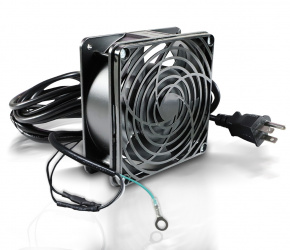 Ventilador Enson ENS-FAN-120, 120mm, 1200RPM, Negro  