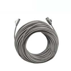 Enson Cable Patch Cat6 UTP RJ-45 Macho - RJ-45 Macho, 18 Metros, Gris 