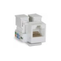 Enson Jack de Red Cat5e, RJ-45, Blanco 