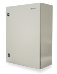 Enson Gabinete NEMA de Metal para Interior/Exterior, 700x500x250 mm Gris 