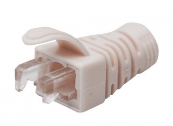 Enson Protector de Cable para RJ-45, Blanco 