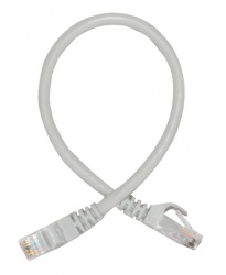 Enson Cable Patch Cat6 UTP RJ-45 Macho - RJ-45 Macho, 30cm, Gris  