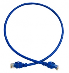 Enson Cable Patch Cat6 UTP RJ-45 Macho - RJ-45 Macho, 60cm, Azul  