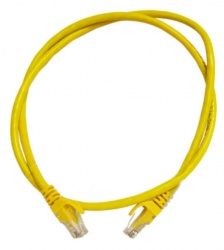 Enson Cable Patch Cat6 UTP RJ-45 Macho - RJ-45 Macho, 90cm, Amarillo  