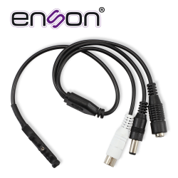 Enson Micrófono para Seguridad PA4MIC, Alámbrico, RCA, Omnidireccional  