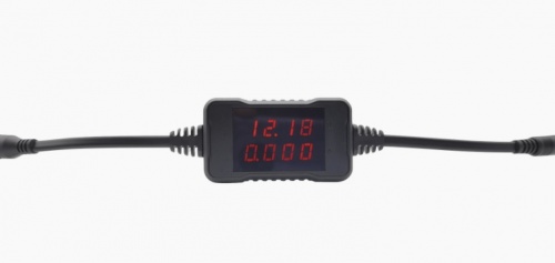 Epcom Medidor de Voltaje y Corriente EC801, 45W, LCD, Negro 