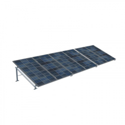 Epcom Montaje de Piso de Alta Resistencia para 4 Paneles Solares, hasta 130 x 240cm 