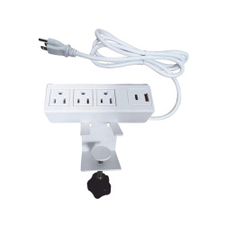 Epcom Tomacorriente para Escritorio EM-3AC-WH, 5 Enchufes, 120V, 12A, Blanco 