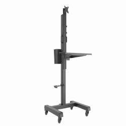 Epcom Estación de Trabajo de Pie y Sentado EMWFS1U, hasta 20kg, para Monitor de 32