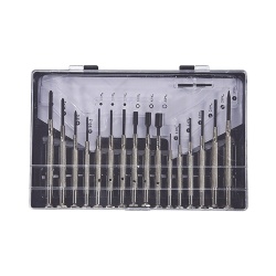 Epcom Juego de Desarmadores EP-16, 16 Piezas, Negro/Plata 