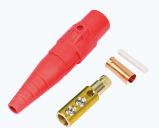 Epcom Conector Camlock EP-CAMLOCK-400A-M-RED, 1 Pieza 