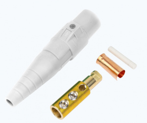 Epcom Conector Camlock EP-CAMLOCK-400A-M-WHITE, 1 Pieza 