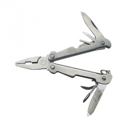 Epcom Pinza Plegable de Bolsillo, 6 Funciones, Gris 