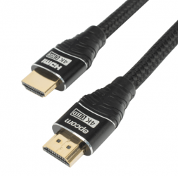 Epcom Cable HDMI de Alta Velocidad EP-RH-4K-5M HDMI 2.0 Macho - HDMI 2.0 Macho, 4K, 60Hz, 5 Metros, Negro 