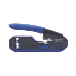 Epcom Pinza Crimpeadora Slim para Plug RJ-45/RJ-11 EP668, Azul 