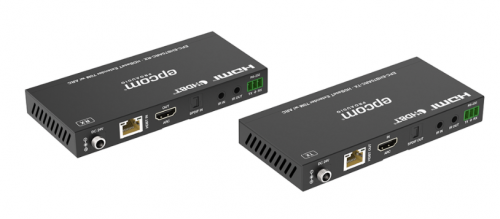 Epcom Transmisor y Receptor Alámbrico por Cable Cat5e, Entrada 1 x RJ-45 1 x HDMI, Salida 1 x RJ-45 1 x HDMI, hasta 70 Metros 