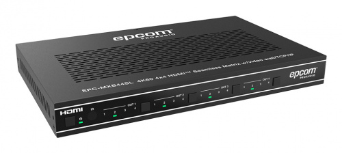 Epcom Controlador de Videowall EPC-MXB44SL, 4 x HDMI, Ethernet, 4096x2160 4K 