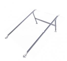 Epcom Riel de Montaje para Panel Solar EPLAM011X2ST, Aluminio 