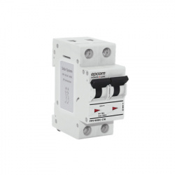 Epcom Protección Térmica 2P, 800V,16A, Entrada 12 - 800V, para Aplicación Fotovoltaica 
