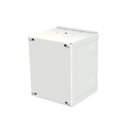 Epcom Gabinete para Pared para Resguardo de Sirena 15W, 118 x 48mm, Acero, Blanco 