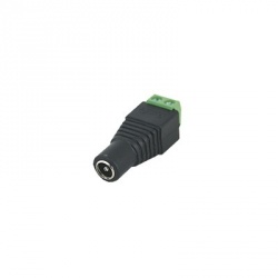 Epcom Adaptador Tipo Jack 3.5mm, 12V, Negro/Verde 