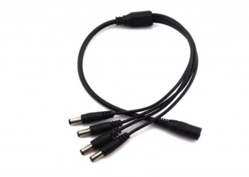 Epcom Conector Tipo Pulpo de 4 Canales, Negro 